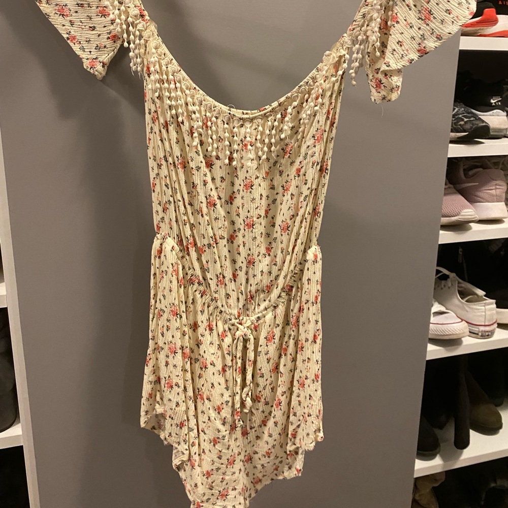 Off the shoulder romper
